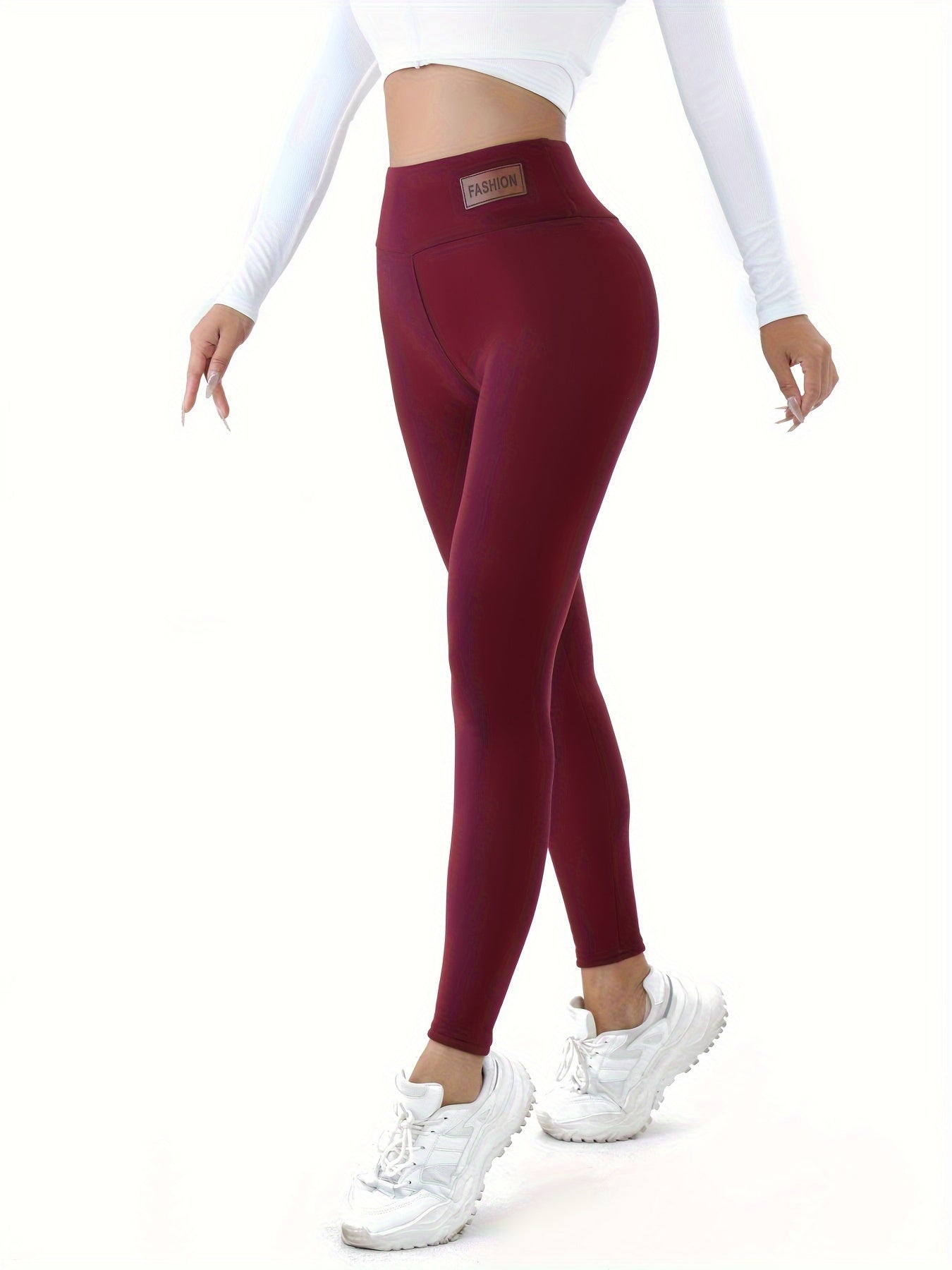 Lana | Cozy Fleece-Lined Leggings – Warm and Stretchy Activewear for Autumn & Winter