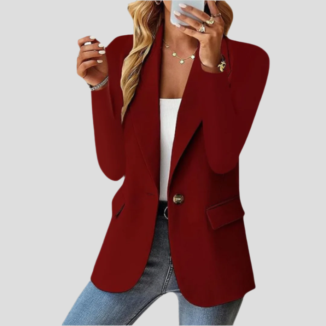 Women's Blazer Jacket | Elegant Tailored Blazer | Bellagio Moda