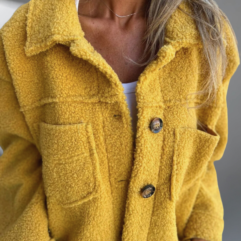 Lambswool Jacket Warm and Versatile