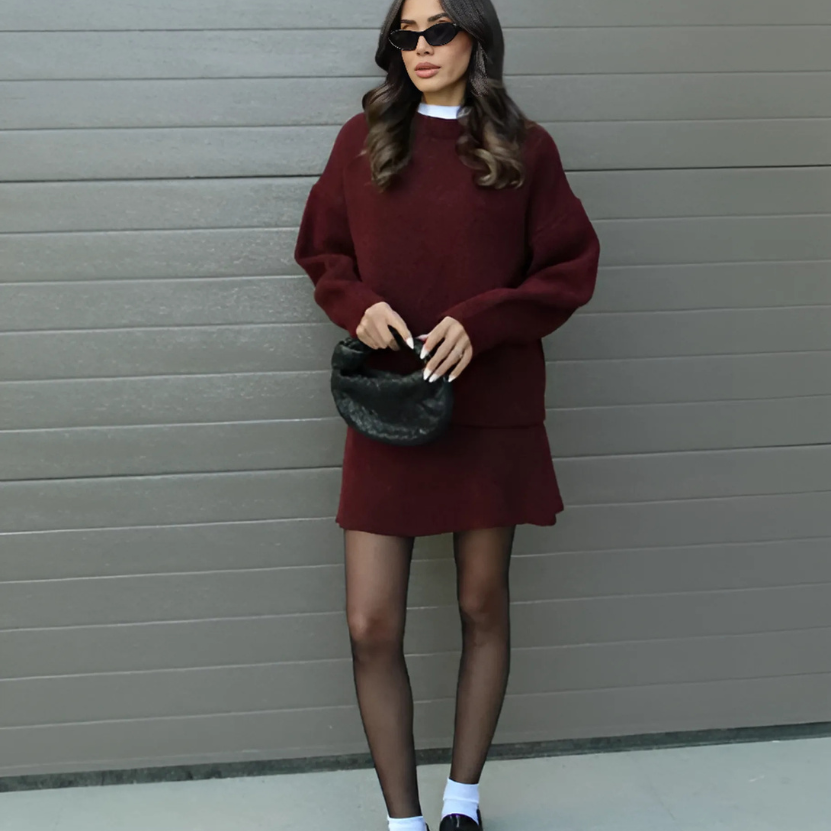Women's Oversized Sweater | Black Swaeter | Bellagio Moda