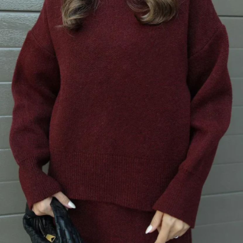Women's Oversized Sweater | Black Swaeter | Bellagio Moda